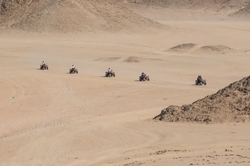 Sunset Quad Bike & Camel Ride Combo in Taghazout